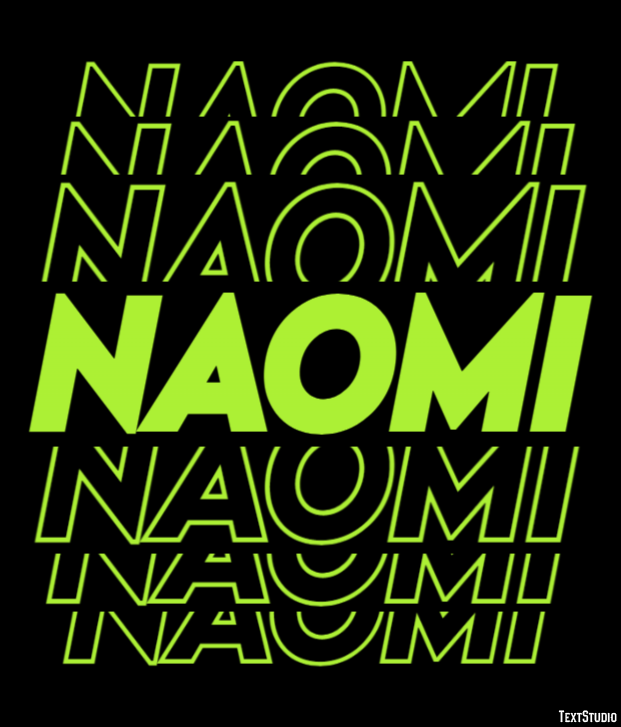 Naomi Efekt tekstowy