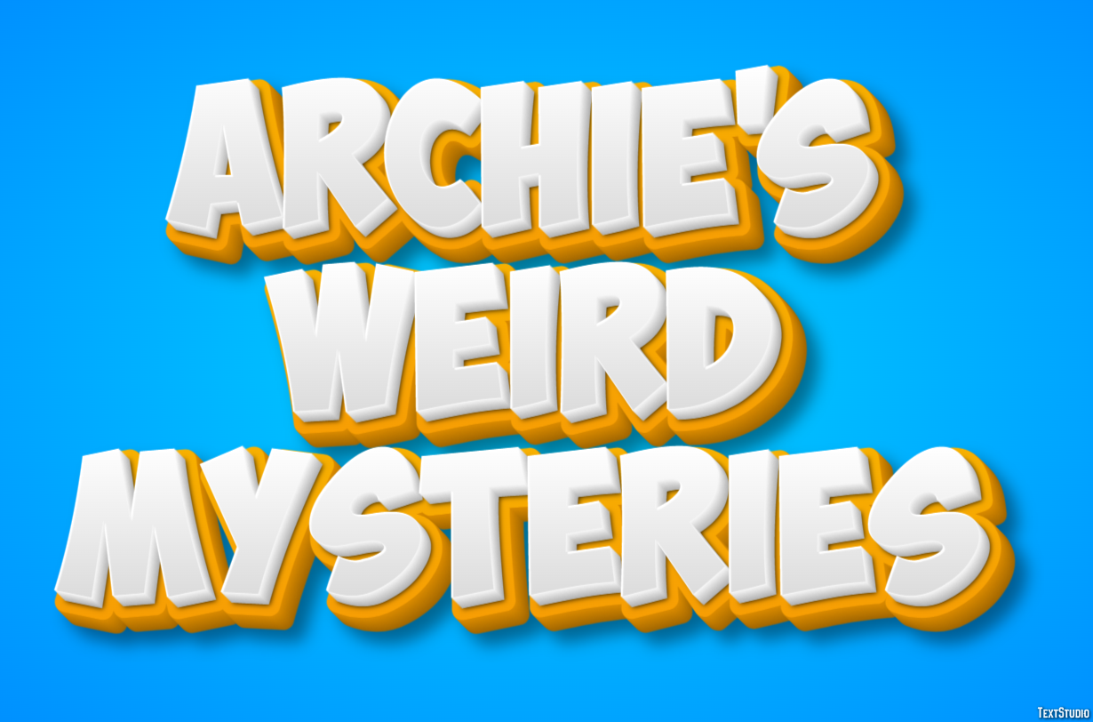 Archie's Weird Mysteries Text effect