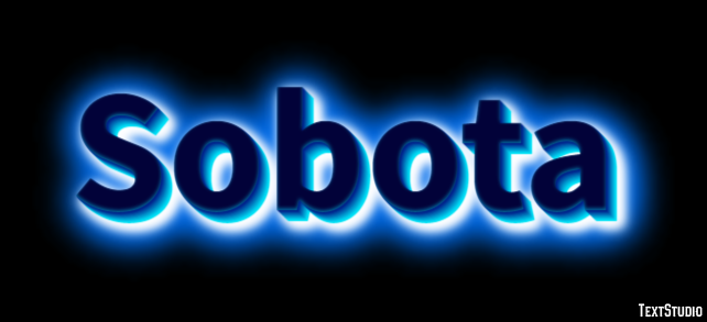Sobota Efekt tekstowy