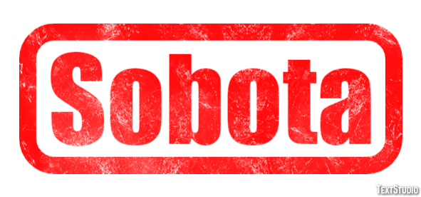 Sobota Efekt tekstowy