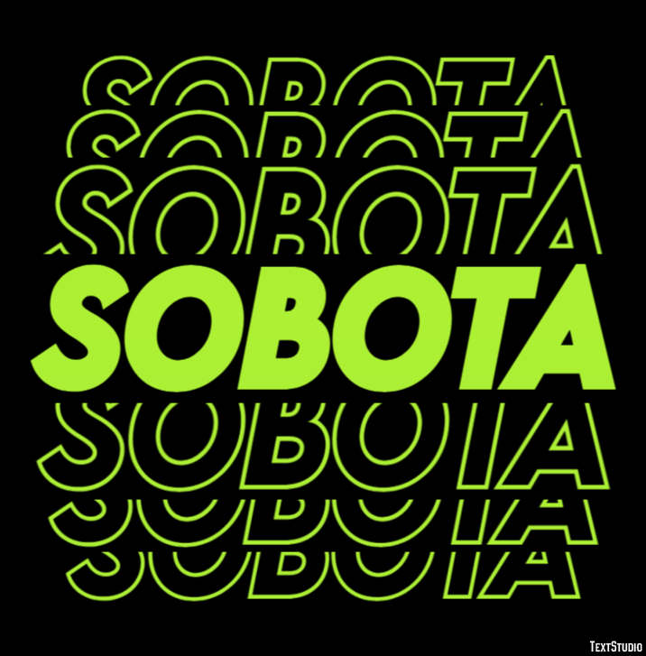 Sobota Efekt tekstowy