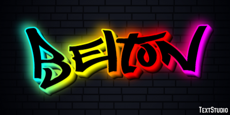 Belton Text Effect