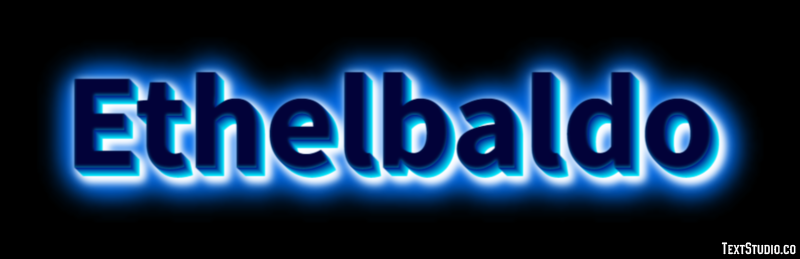 Ethelbaldo Tekst Effect