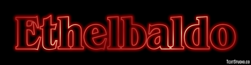 Ethelbaldo Efecto de Texto
