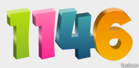 1146 Effetto testo