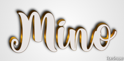 Mino Effetto testo