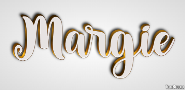 Margie Effetto testo