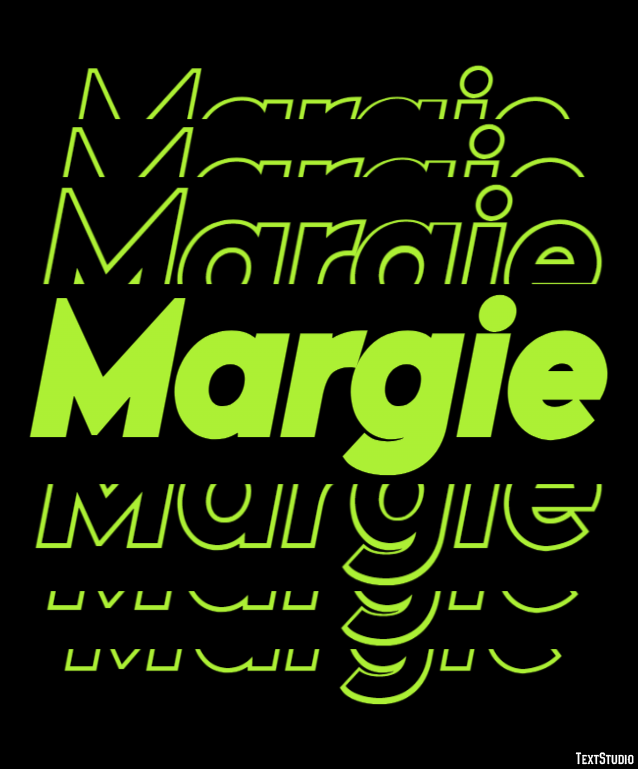 Margie Effetto testo