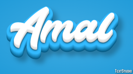 Amal Text effect