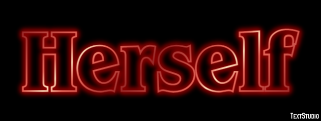Herself Text effect
