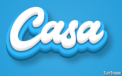 Casa Tekst Effect