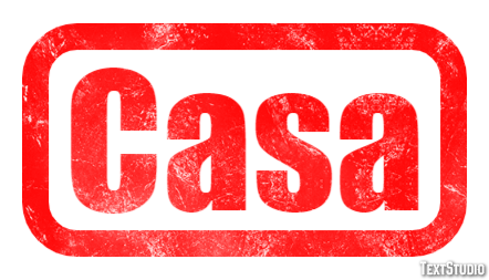 Casa Efekt tekstowy