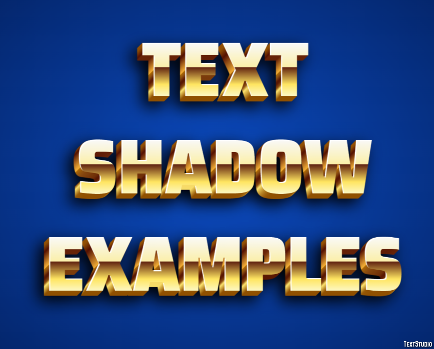 Text Shadow Examples Text Effect
