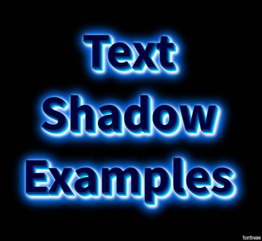 Text Shadow Examples Text Effect