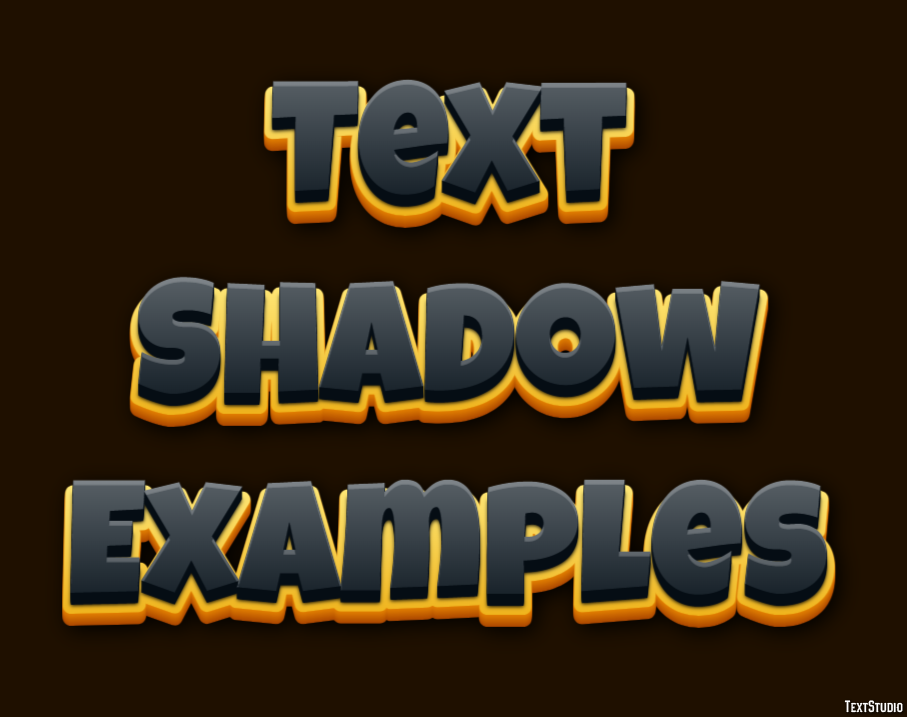 Text Shadow Examples Text Effect