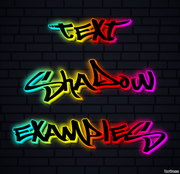 Text Shadow Examples Text Effect