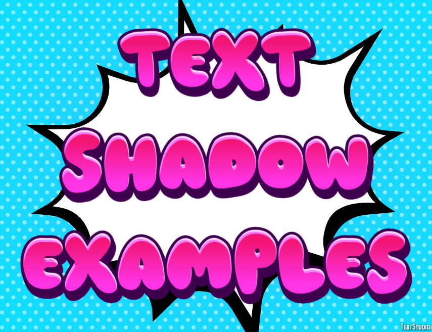 Text Shadow Examples Text Effect