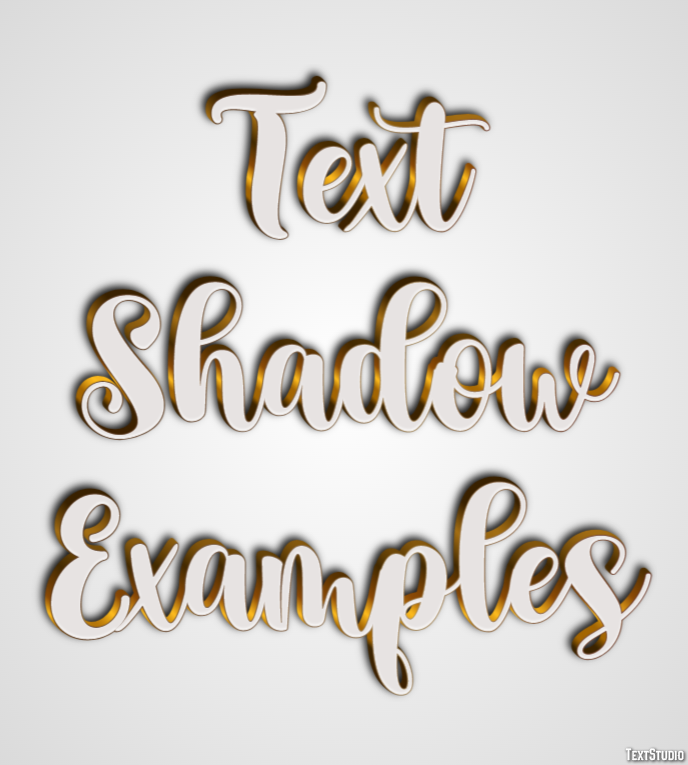 Text Shadow Examples Text Effect