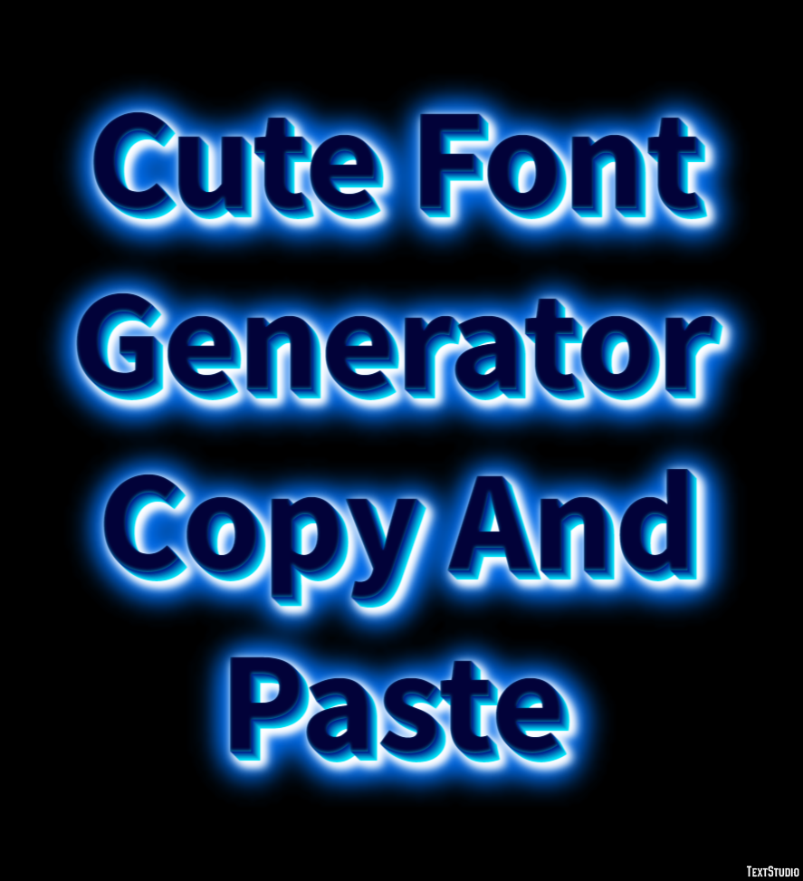 Cute Font Generator Copy And Paste Tekst Effect