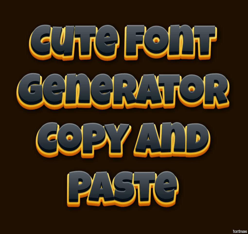 Cute Font Generator Copy And Paste テキスト効果