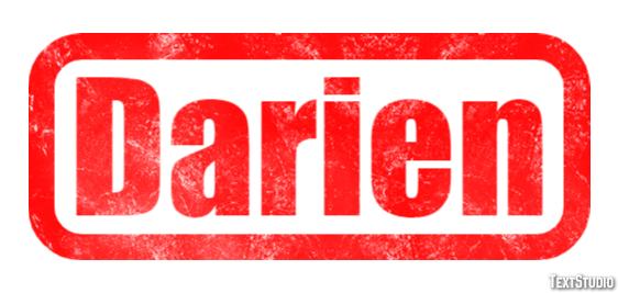 Darien Efekt tekstowy