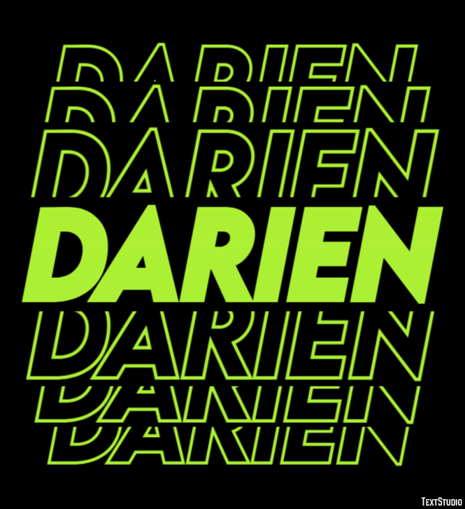 Darien Efekt tekstowy