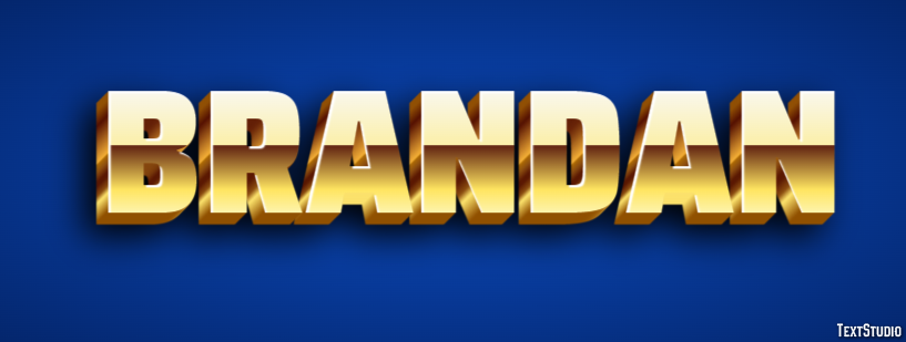 Brandan Text effect