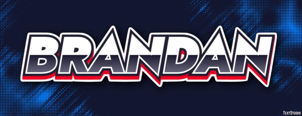 Brandan Text effect