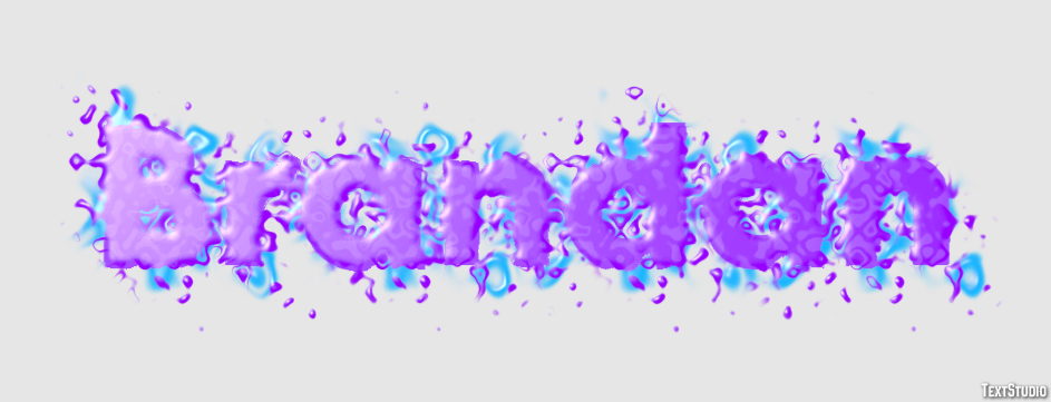 Brandan Text effect