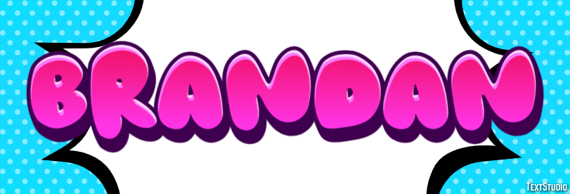 Brandan Text effect
