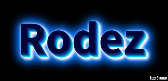 Rodez Efekt tekstowy