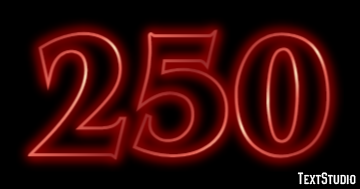 250 Text Effect