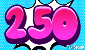 250 Text Effect