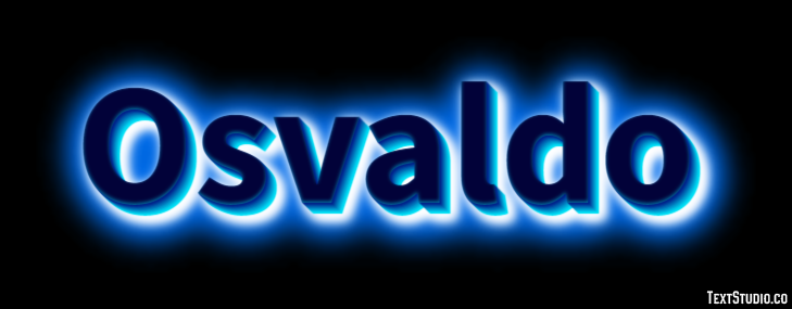 Osvaldo Effetto testo