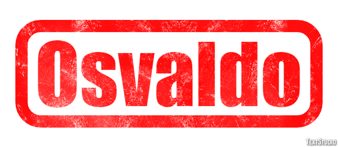 Osvaldo Effetto testo