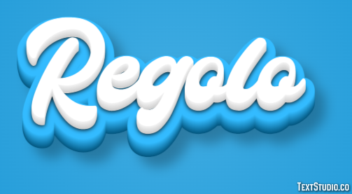 Regolo Effetto testo