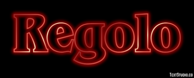 Regolo Effetto testo