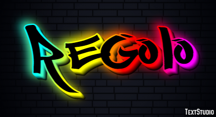 Regolo Effetto testo