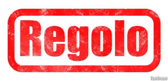 Regolo Effetto testo
