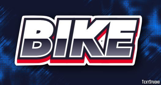 Bike テキスト効果