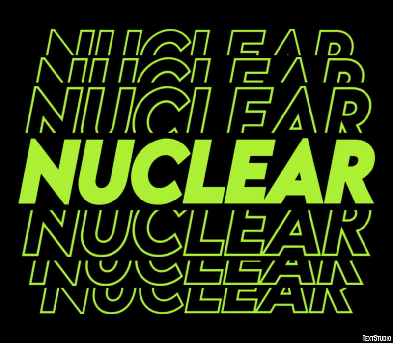 Nuclear Text Effect