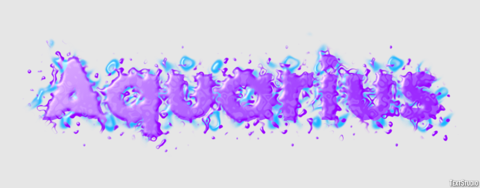 Aquarius Effet de Texte