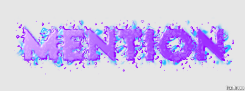 Mention Text Effect