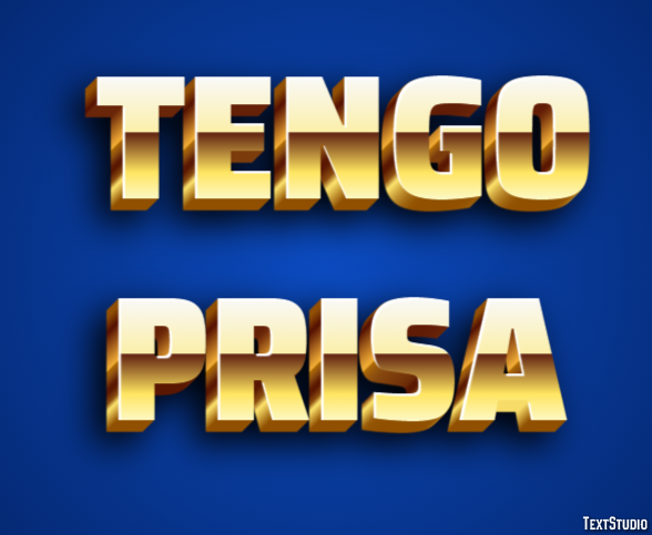 Tengo prisa Efecto de Texto