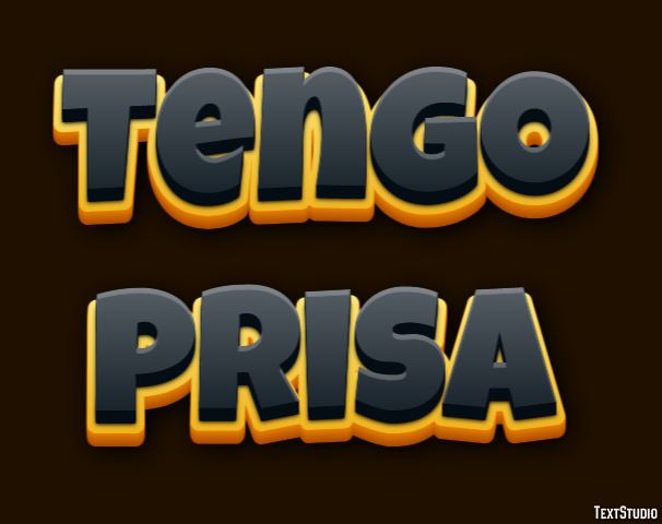 Tengo prisa Efecto de Texto