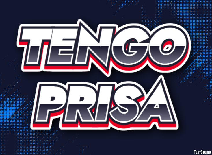 Tengo prisa Efecto de Texto
