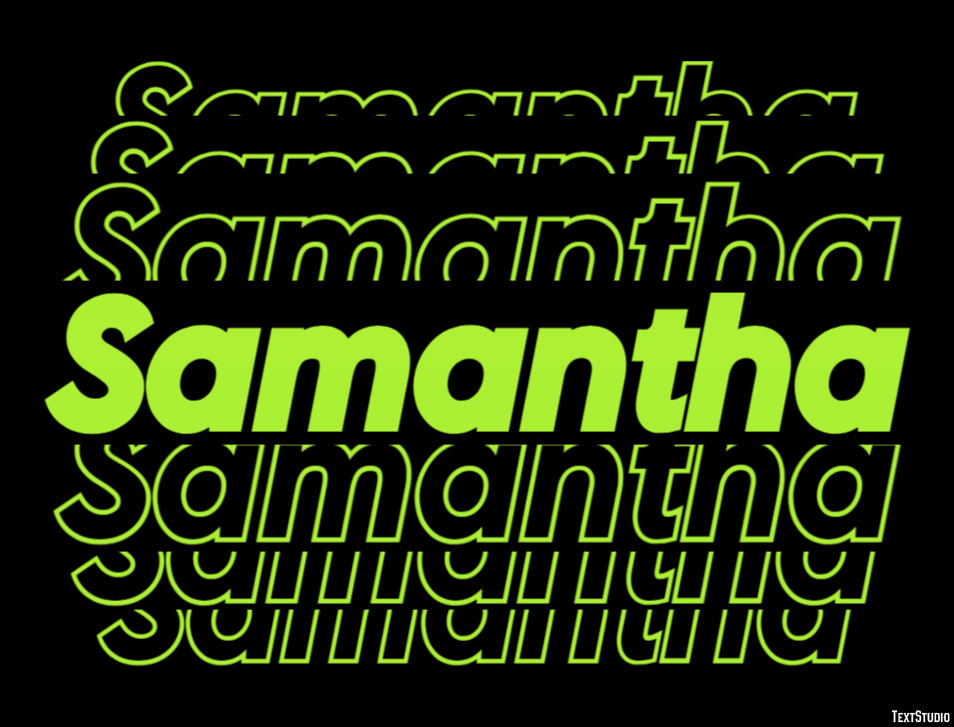 Samantha Effet de Texte
