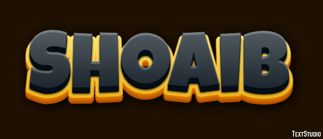 Shoaib Text Effect
