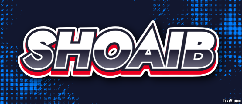 Shoaib Text Effect