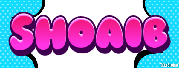 Shoaib Text Effect